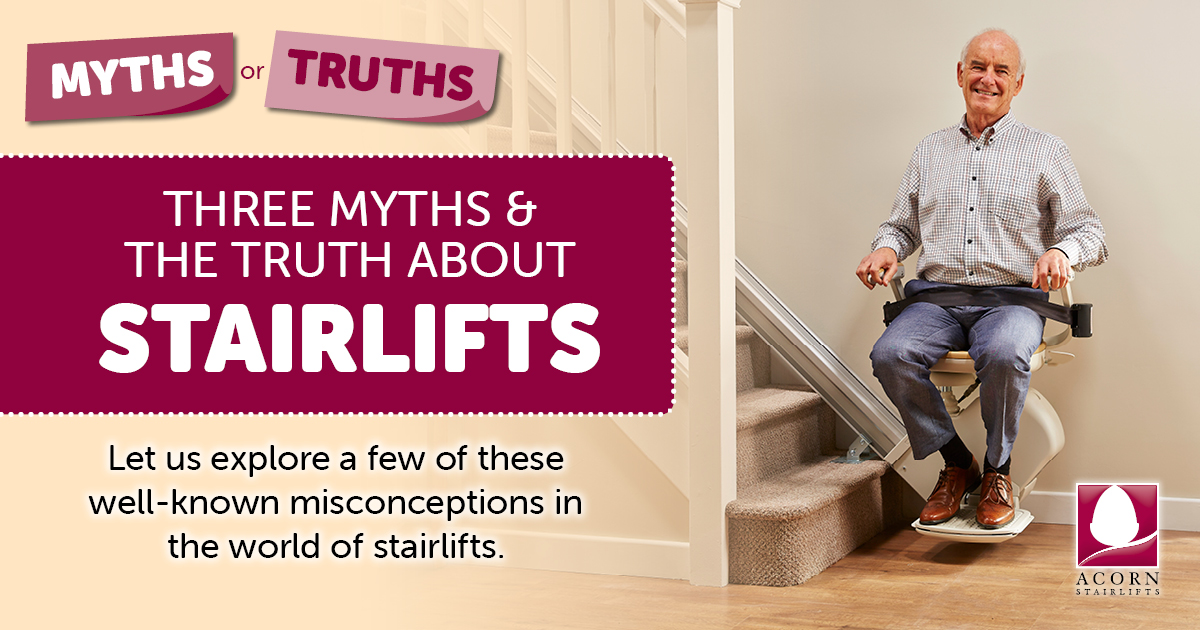 3 Myths and the Truth about Stairlifts 