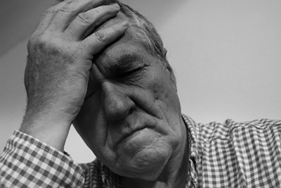Stresses sets in for elderly man who worries about financial issues
